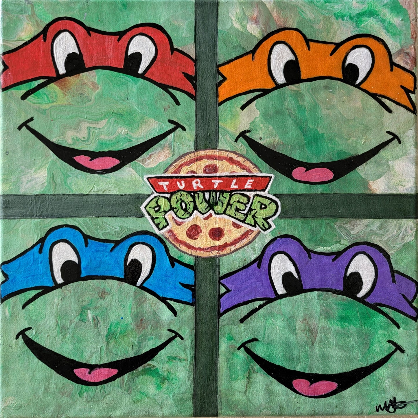 TMNT Ninja Turtles Canvas
