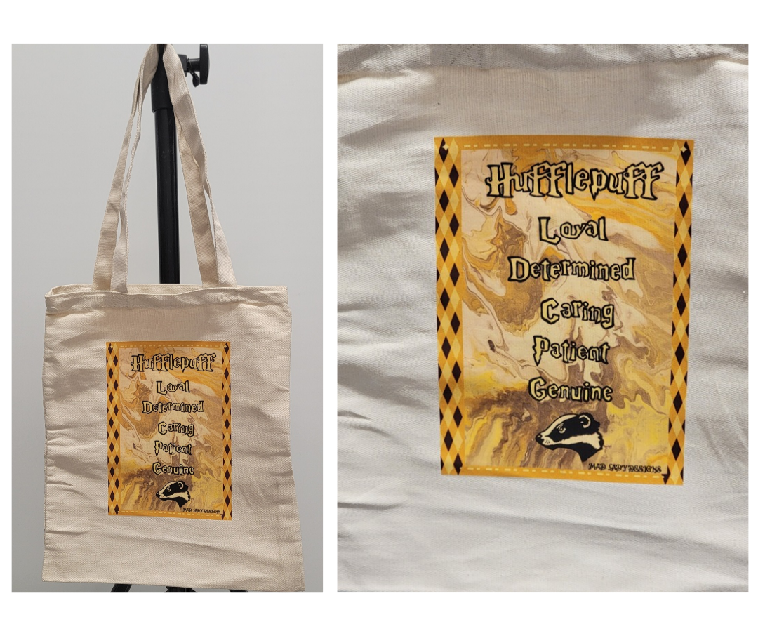 Hufflepuff Reusable Tote bag