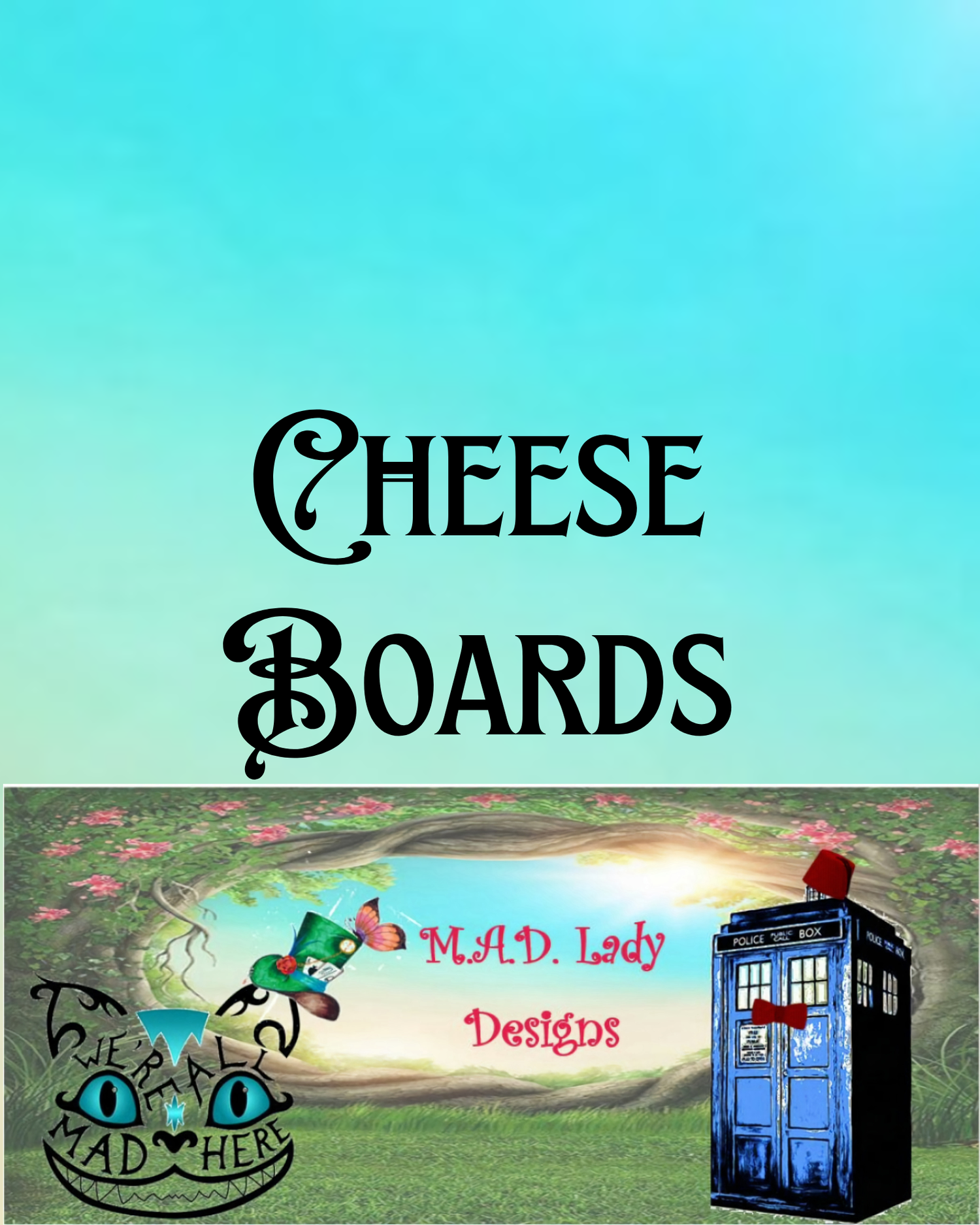 Cheese Boards - Decorative Cutting Boards