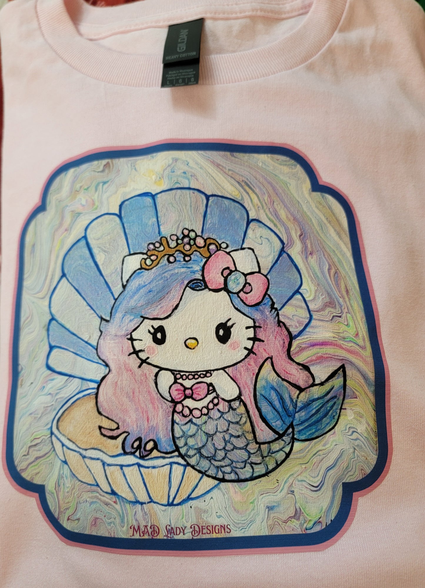 Hello Kitty Mermaid Youth Shirt