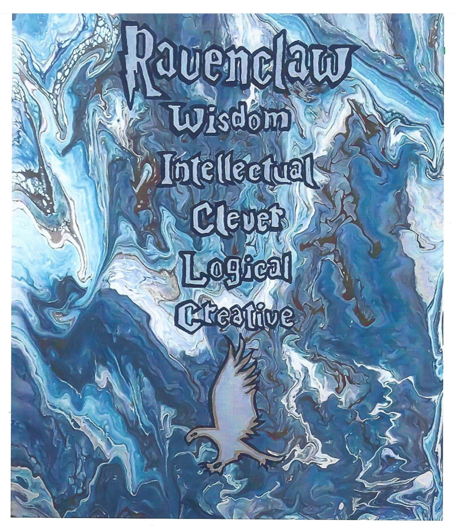 Ravenclaw House Traits Print