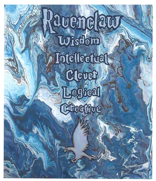 Ravenclaw House Traits Print