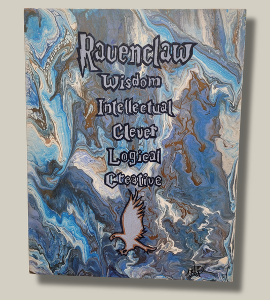 Ravenclaw House Traits Canvas