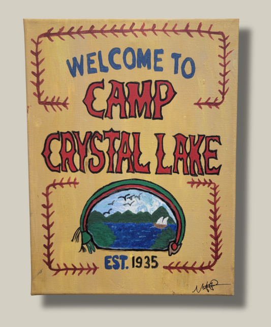 Camp Crystal Lake Canvas