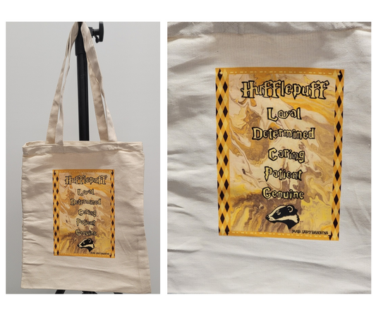 Hufflepuff Reusable Tote bag