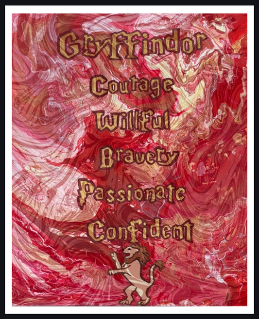 Gryffindor House Traits Print